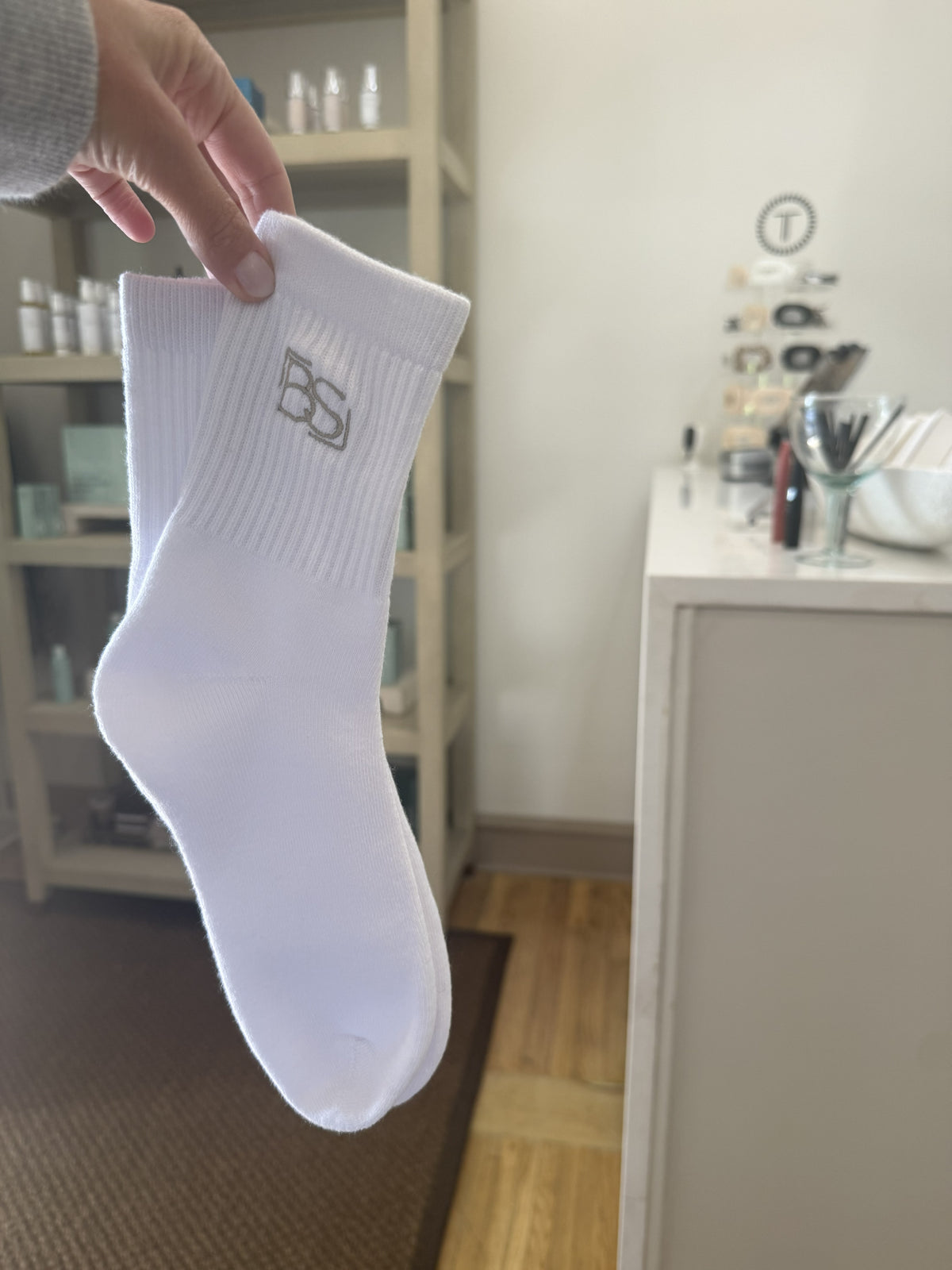 Bare Skin Crew Socks